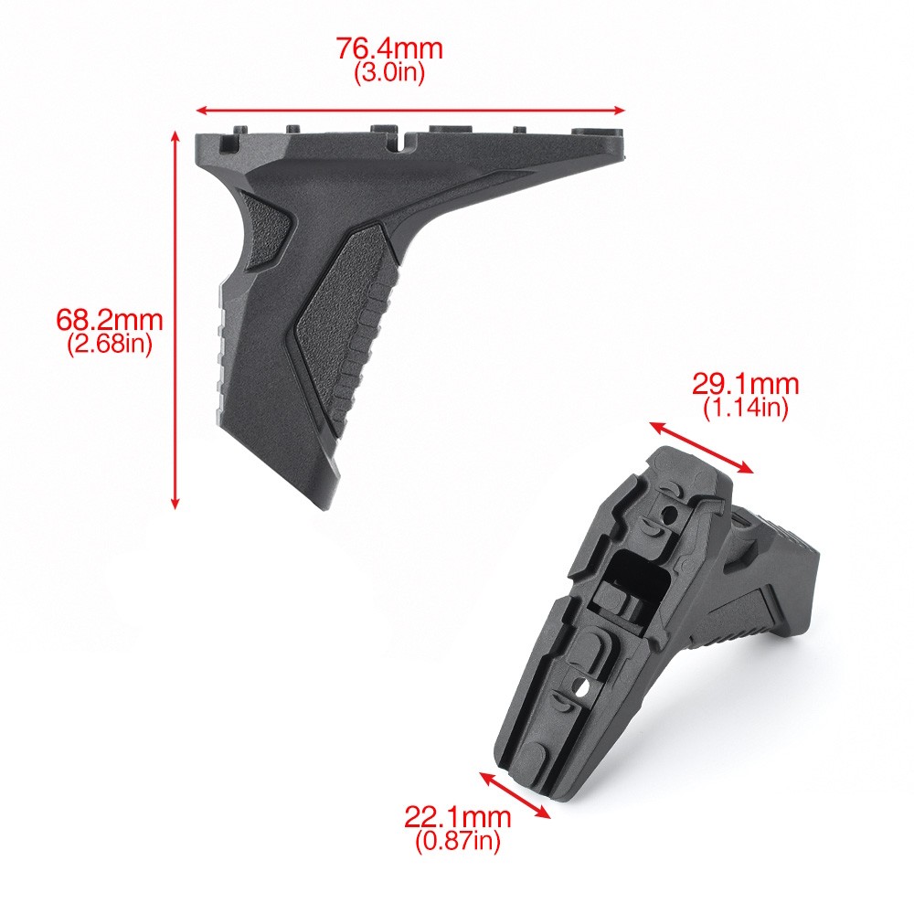 MP HAND STOP PARA M-LOK/KEYMOD NEGRO (MP1008-B)