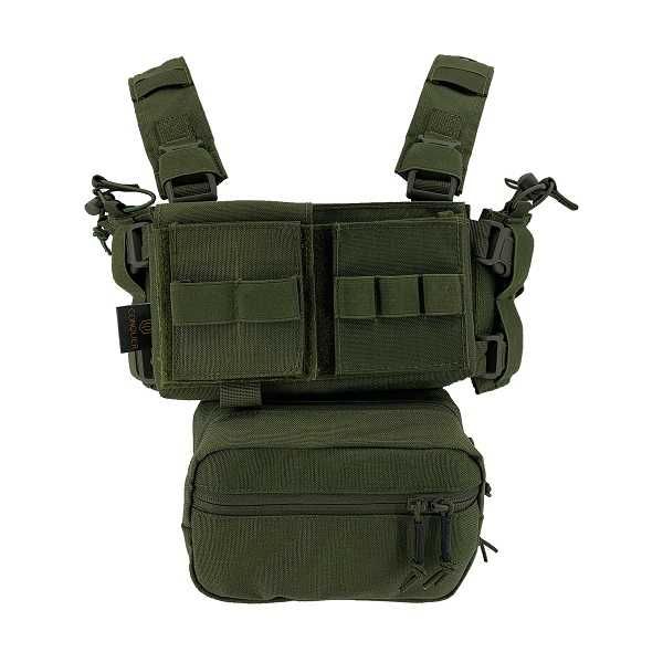CHALECO CONQUER MINI CHEST RIG OD
