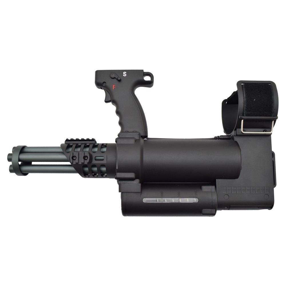WELL PRO ELECTRIC RIFLE WITH ROTATING BARRELS 23-L BLACK (WELL23-L)