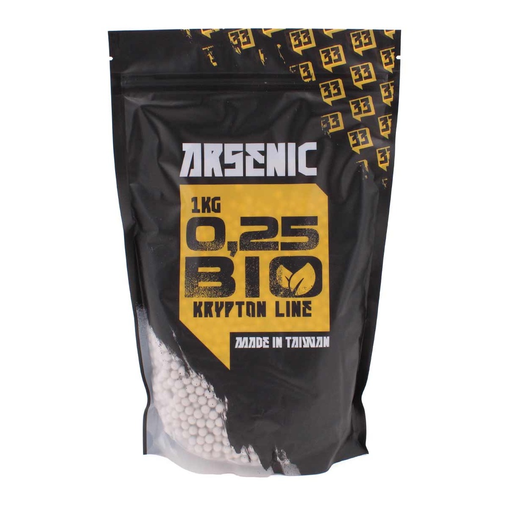 [ARS-16029] BOLAS ARSENIC KRYPTON BIO 0.20G 1KG BLANCA