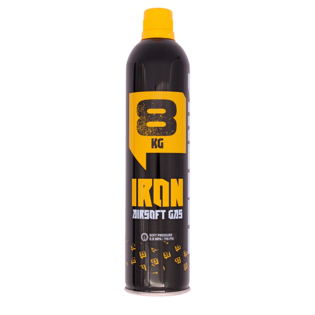 BOTELLA GAS ARSENIC IRON 8KG CON SILICONA