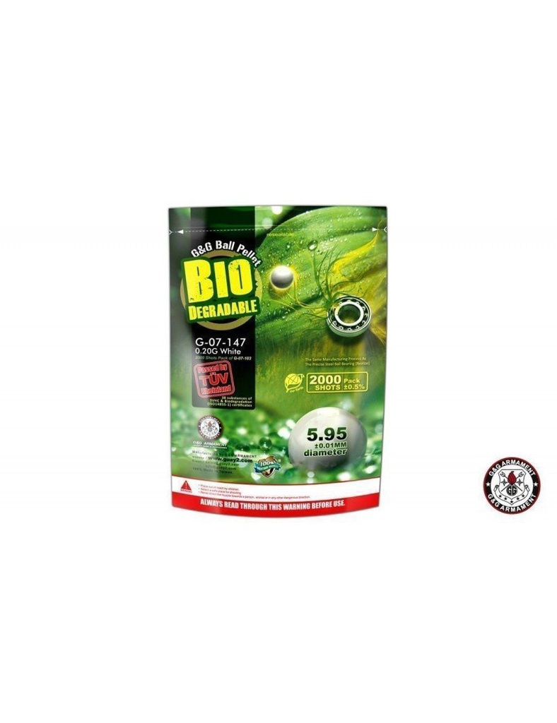 BIO BB 0.20G 2000BB BLANCA G&amp;G (G-07-147)