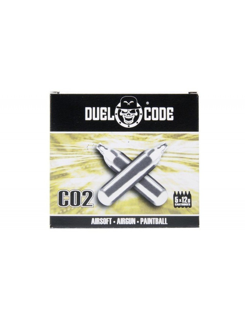5 BOMBONAS CO2 12GR DUEL CODE