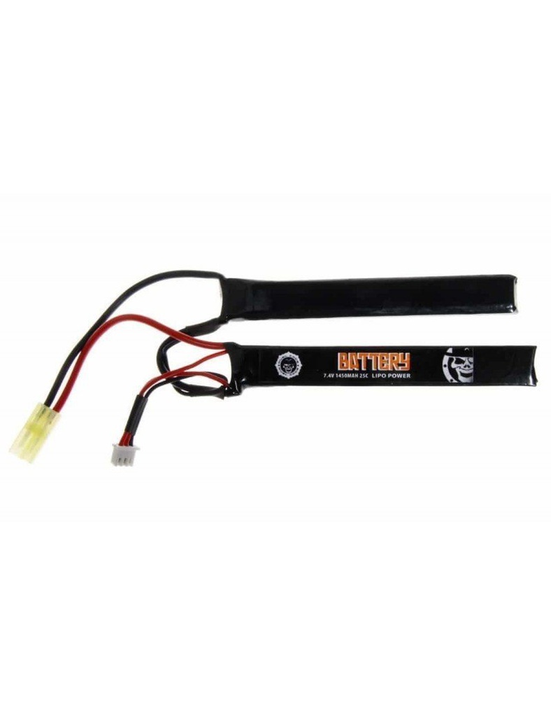 BATERÍA LIPO 7.4V 1450 MAH 25C DUEL CODE