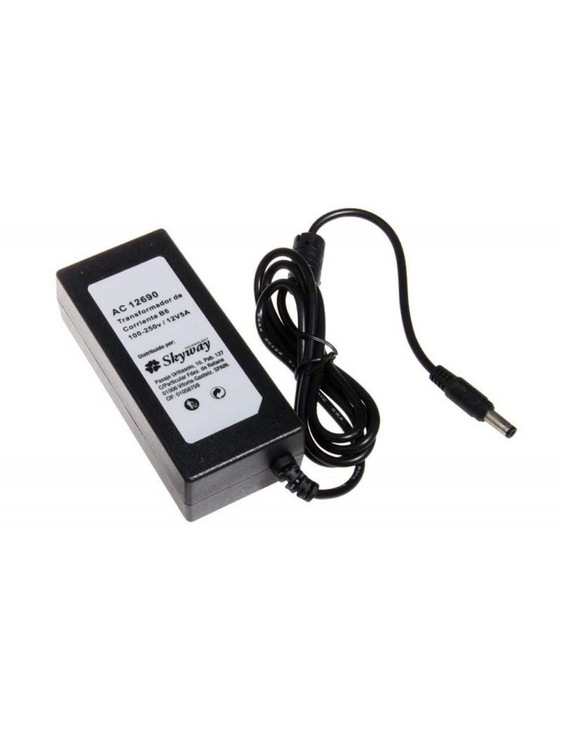 TRANSFORMADOR DE CORRIENTE B6 100-240V / 12V 5A