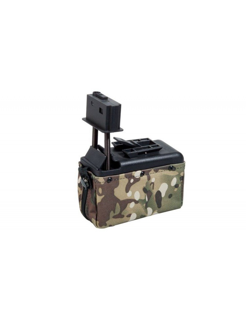 CARGADOR DRUM M249 MINI A&amp;K 1500 RDS MC