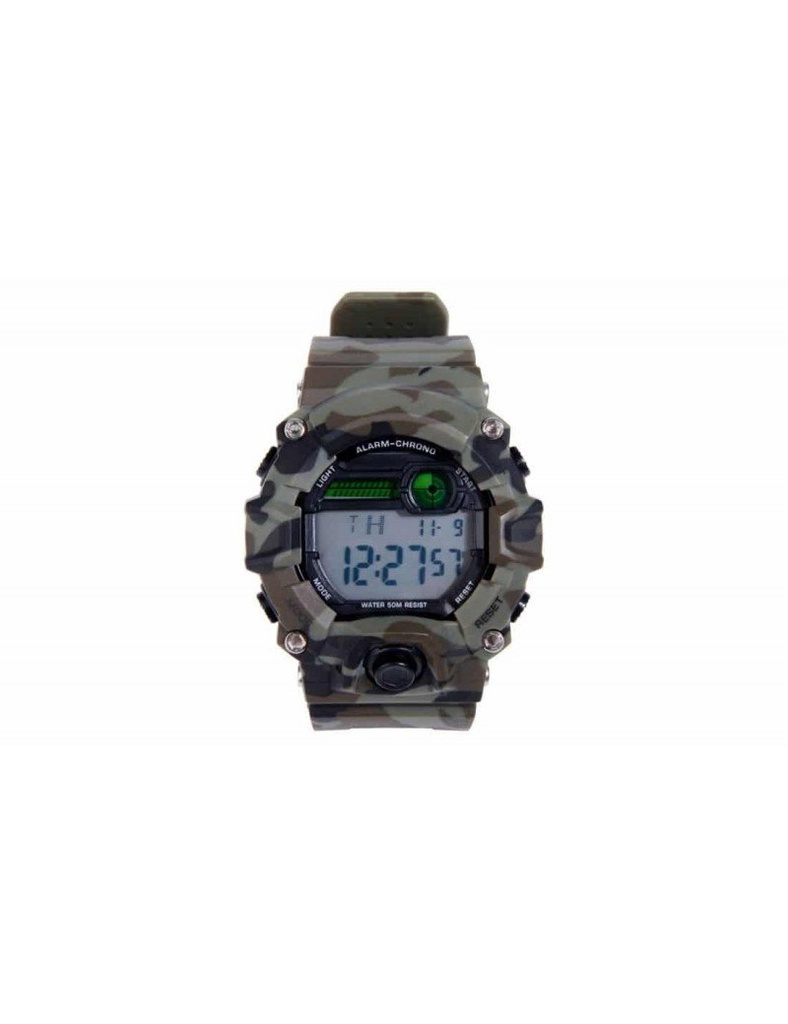 RELOJ TÁCTICO DIGITAL CAMUFLAJE DELTA TACTICS