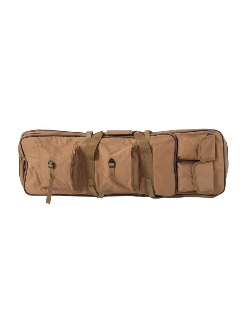 FUNDA TRANSPORTE RIFLE MULTIBOLSILLOS 85CM TAN DELTA TACTICS