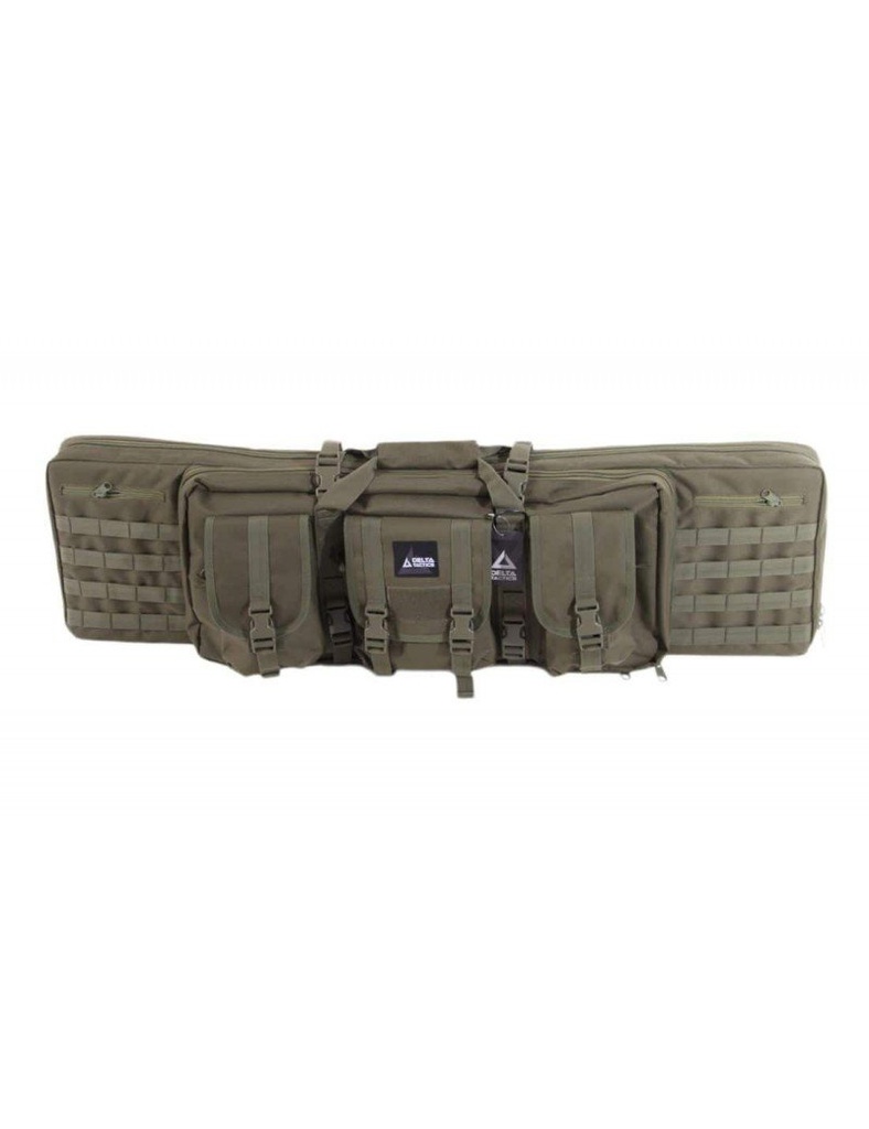 FUNDA TRANSPORTE DOBLE RIFLE 107CM OD DELTA TACTICS