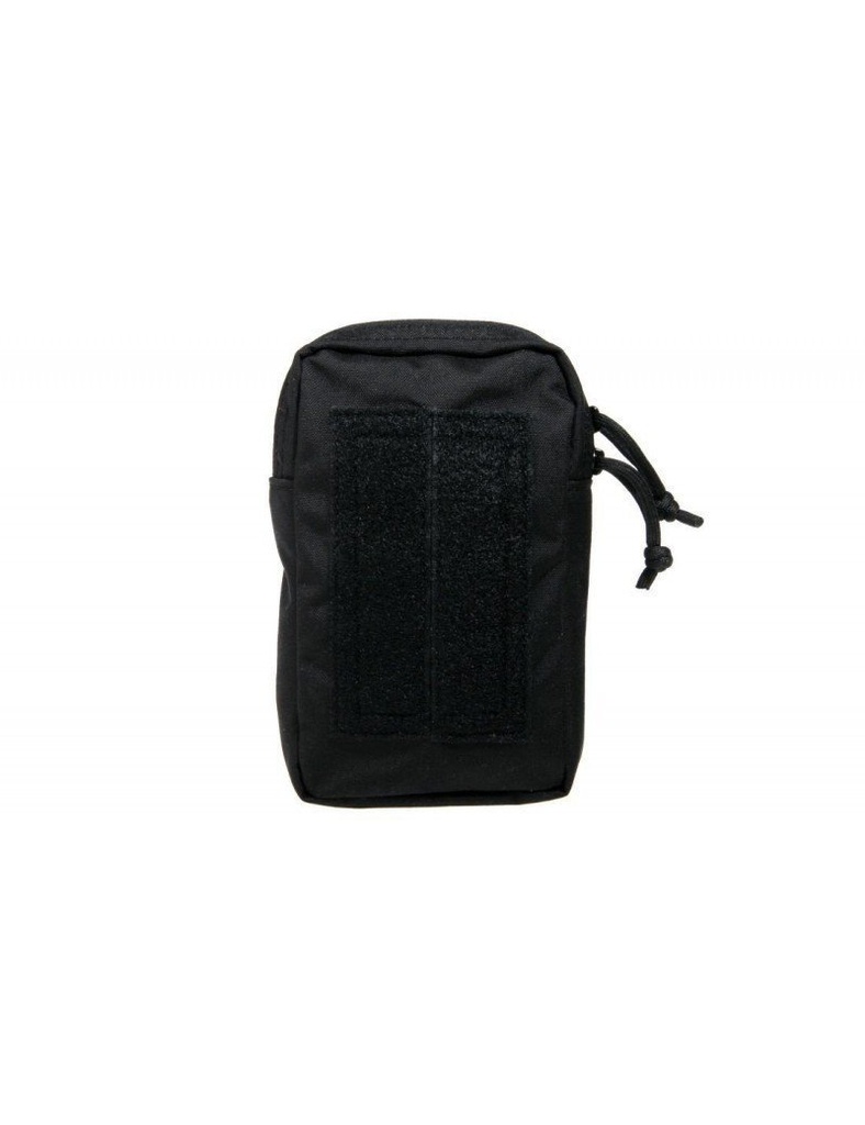 BOLSILLO MULTIUSO VERTICAL CON VELCRO NEGRO GERÓNIMO