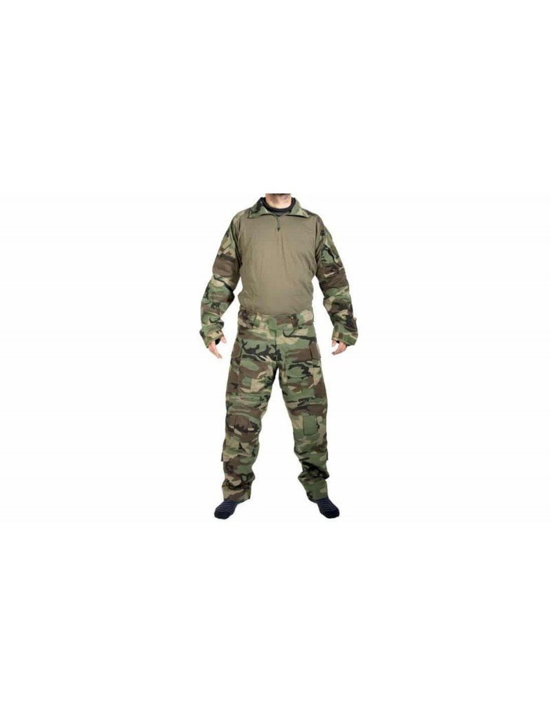 UNIFORME COMBATE WOODLAND DELTA TACTICS