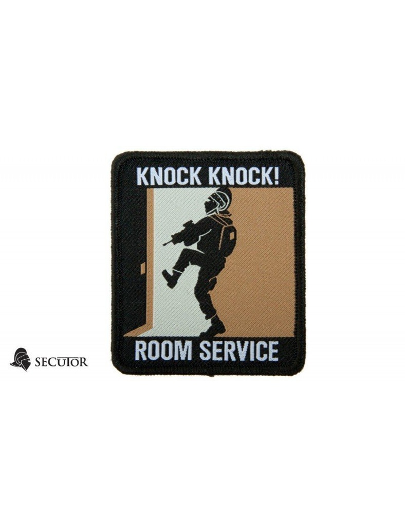 PARCHE ROOM SERVICE 63 X 76 MM SECUTOR
