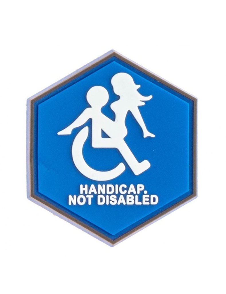&quot;NOT DISABLED&quot; WHITE BLUE