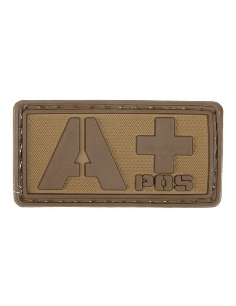 PARCHE PVC TIPO SANGUINEO A+ TAN EMERSON