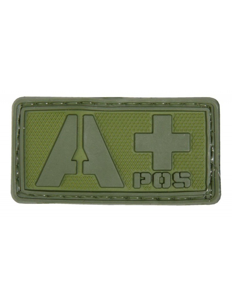 PARCHE PVC TIPO SANGUINEO A+ OD EMERSON