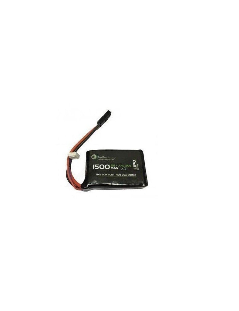 BATERÍA 20D WE 1500MAH LIPO 7.4V 20C STICK (PEQ/AN-15)