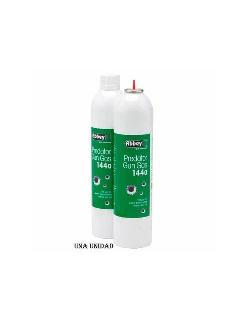 BOTELLA GAS ABBEY PREDATOR GUN GAS 700ML144A VERDE