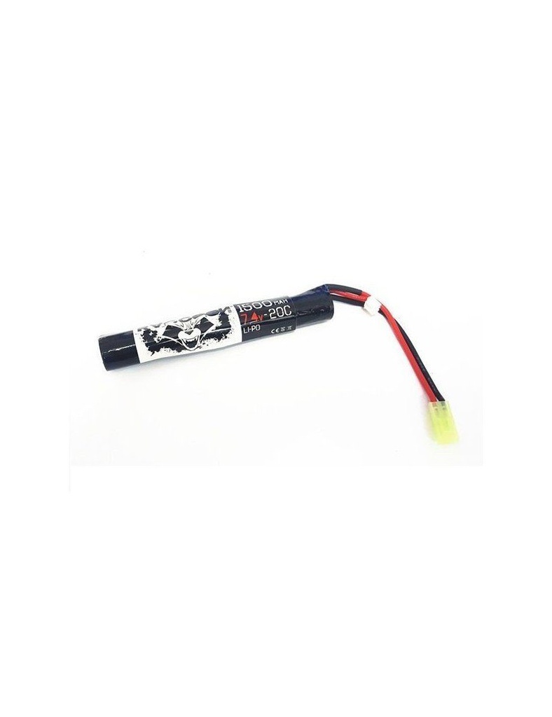 BATERÍA RACCOON LIPO 7.4V 1500MAH 20C LAPIZ