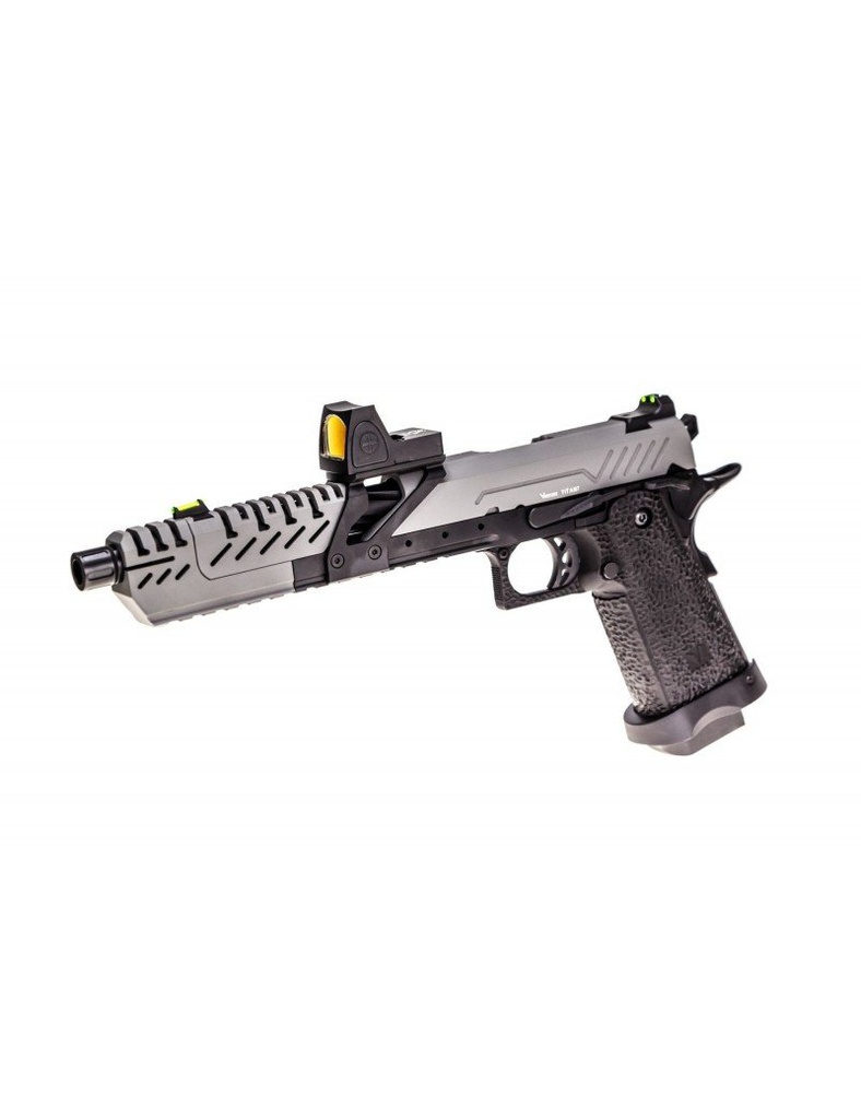 GBB GAS HI-CAPA TITAN 7 NEGRO / GREY 1,0J + BDS RED-DOT