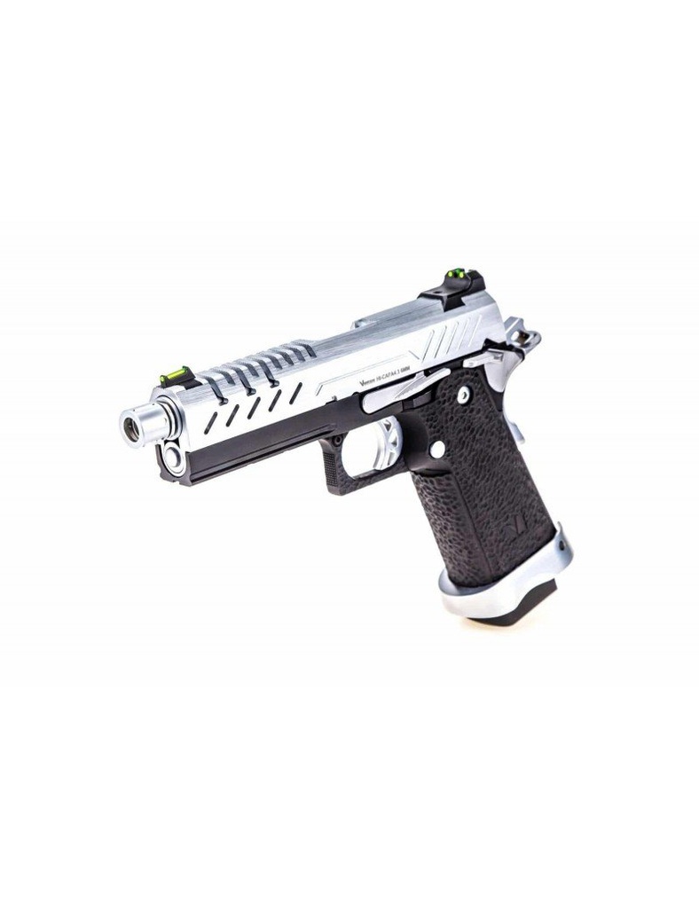 GBB GAS HI-CAPA 4.3 CHROME / NEGRO 1,0J