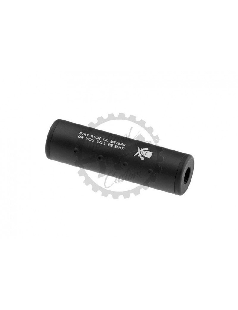 110×35 STUBBY SILENCER CW/CCW BLACK (PIRATE ARMS)