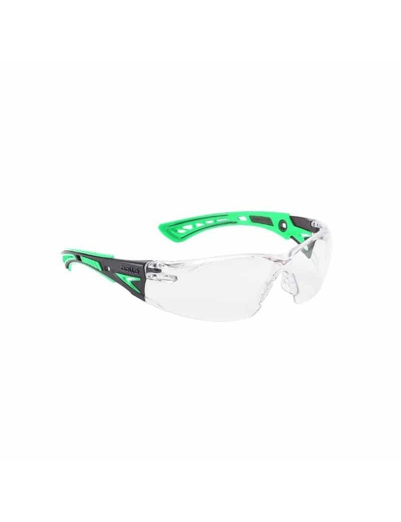 GAFAS BOLLÉ RUSH+ PC INCOLORO VERDE