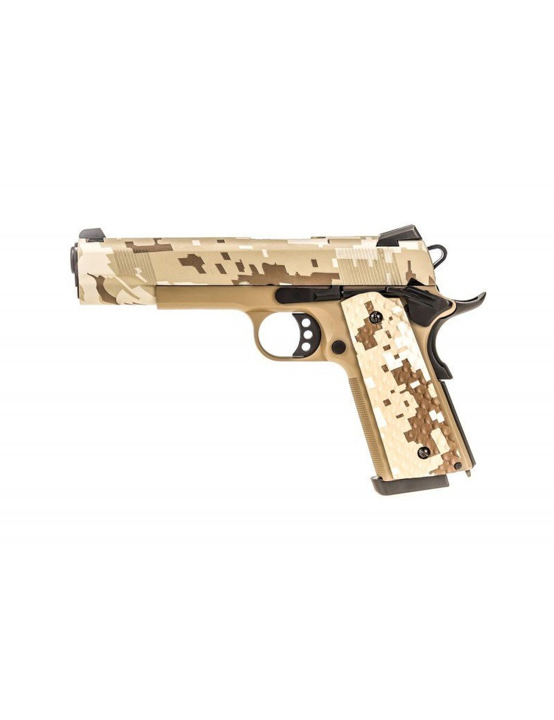 REPLICA GBB 1911 MEU RAVEN FULL METAL DESERT DIGITAL CAMO