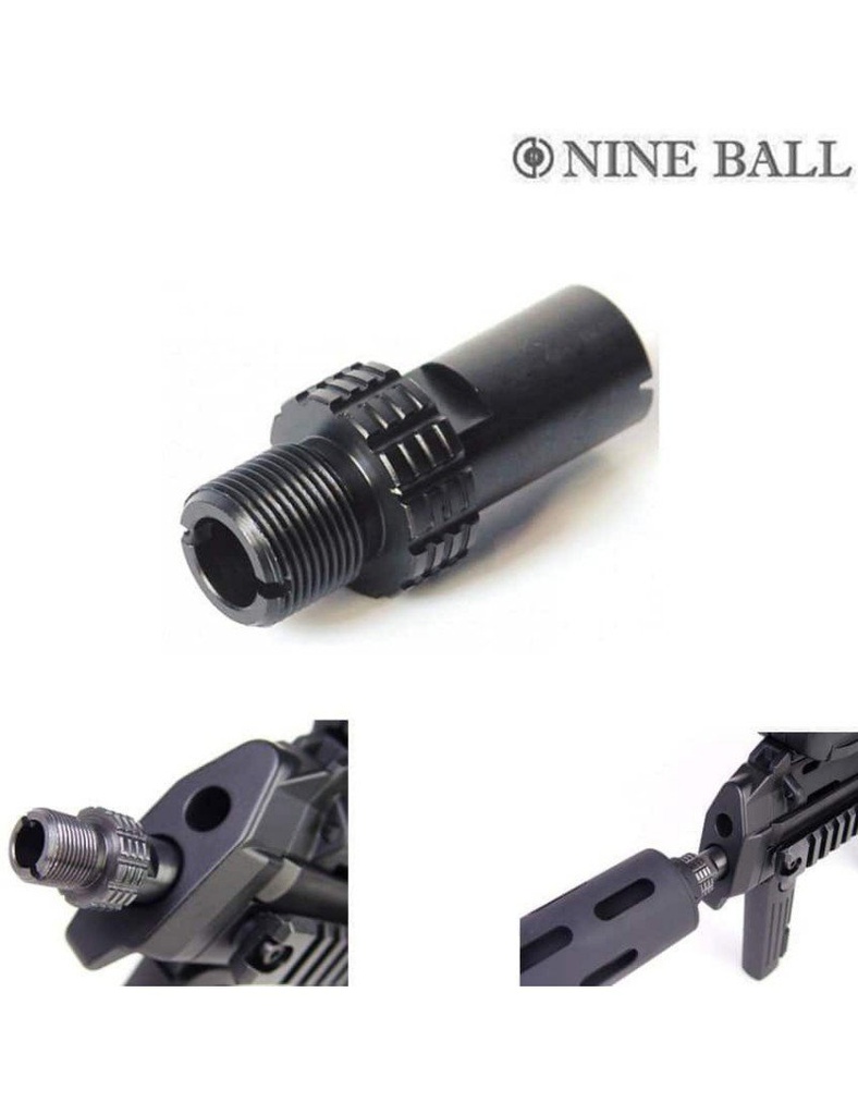 NINE BALL TM MP7A1 SILENCER ATTACHMENT SYSTEM NEO (14MM CCW)