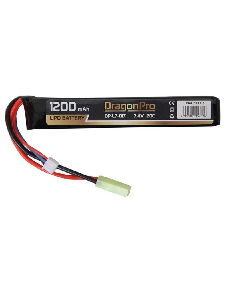 DRAGONPRO DP-L7-017 7.4V 1200MAH 20C LIPO