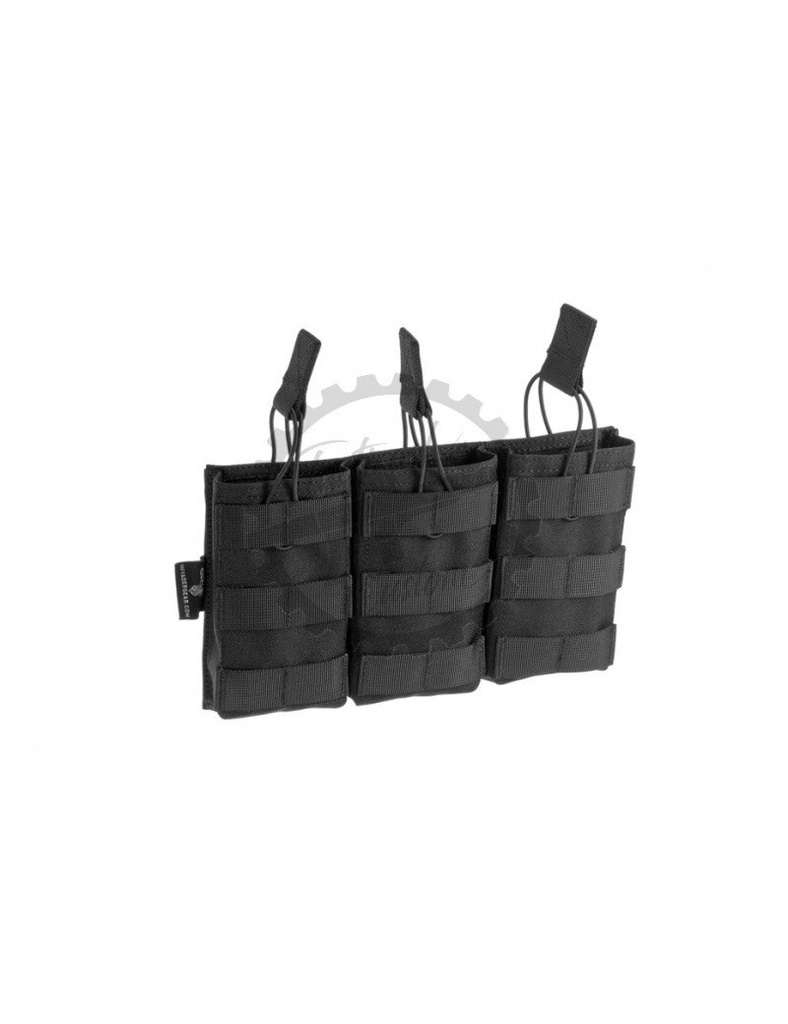5.56 TRIPLE DIRECT ACTION MAG POUCH NEGRO INVADER GEAR