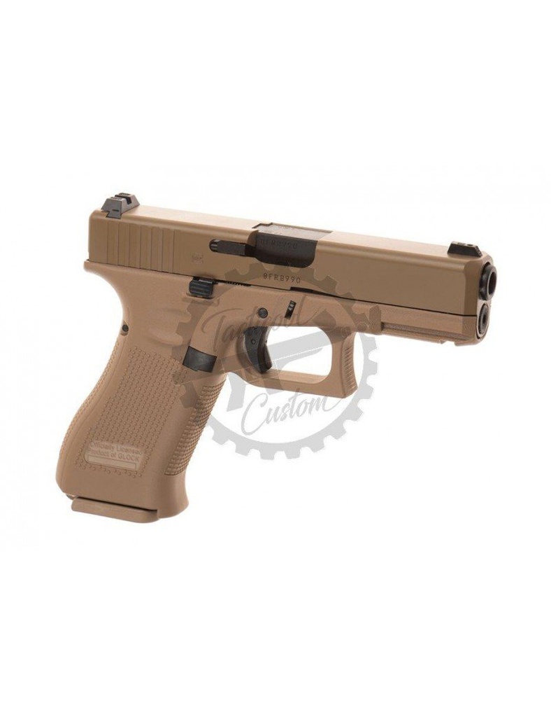 GLOCK  19X VERSION METAL GBB TAN GLOCK