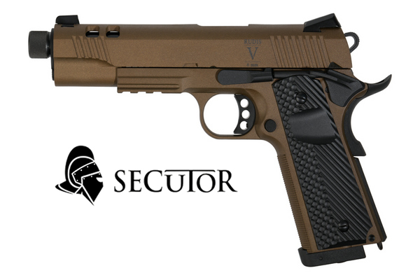 PISTOLA CO2 BLOW BACK RUDIS V ACTA NON VERBA BRONZE SECUTOR