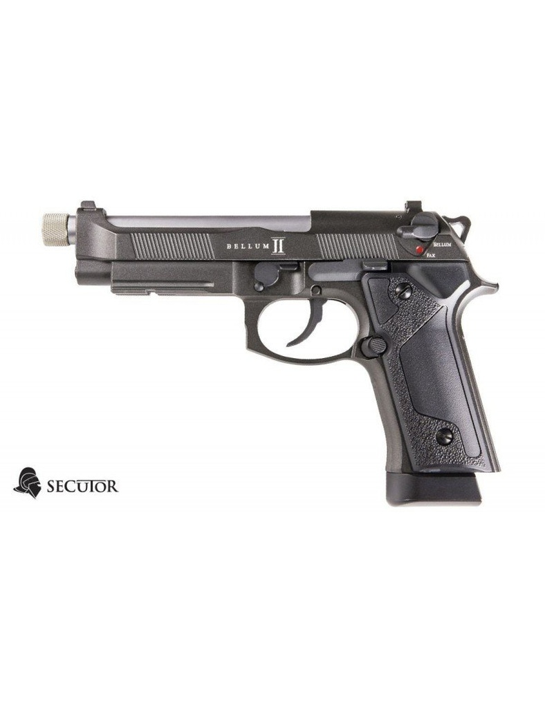 PISTOLA CO2 BLOW BACK BELLUM II GREY SECUTOR