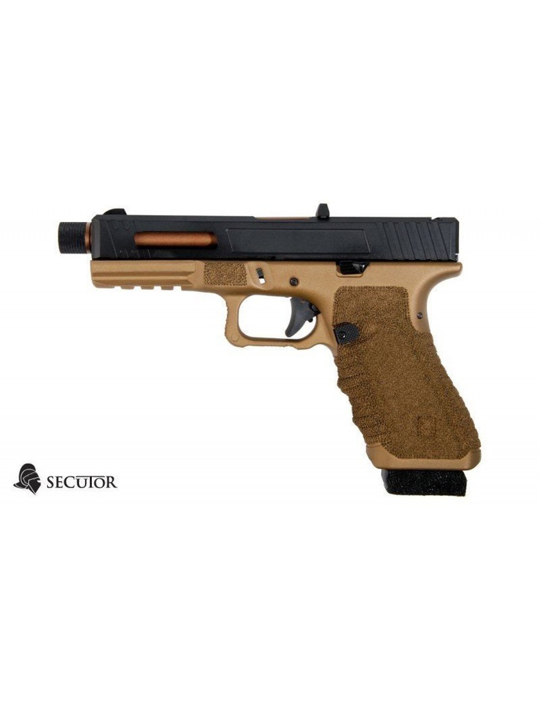 PISTOLA CO2 BLOW BACK GLADIUS 17 BRONZE SECUTOR