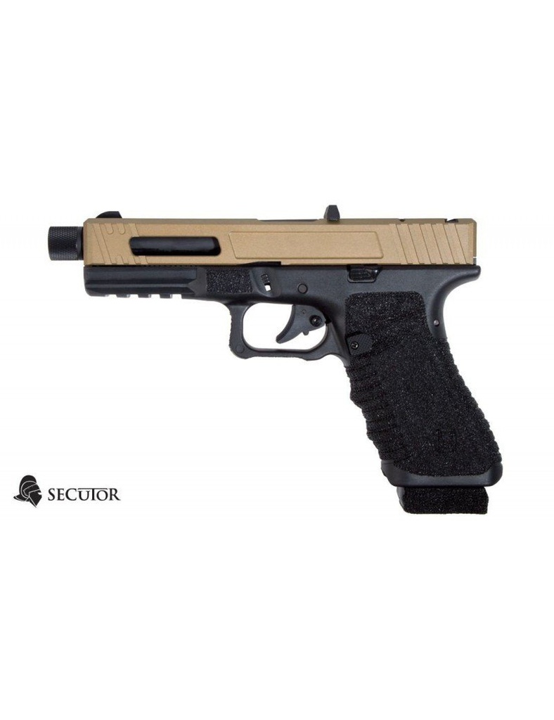 PISTOLA CO2 BLOW BACK GLADIUS 17 ACTA NON VERBA BRONZE II SECUTOR