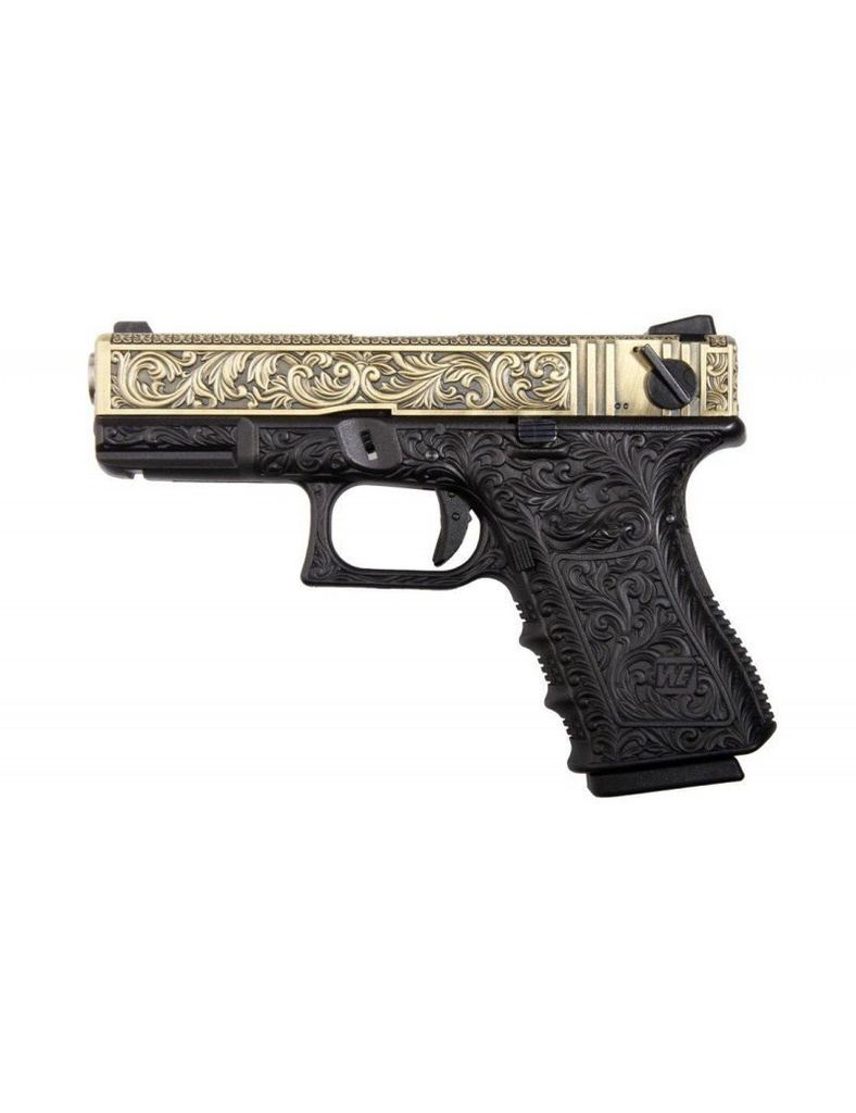 23 IVORY PISTOLA GBB WE-G004-BOX-IV