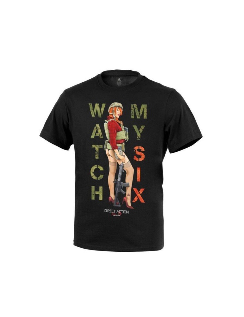 CAMISETA “WATCH MY SIX” – NEGRA