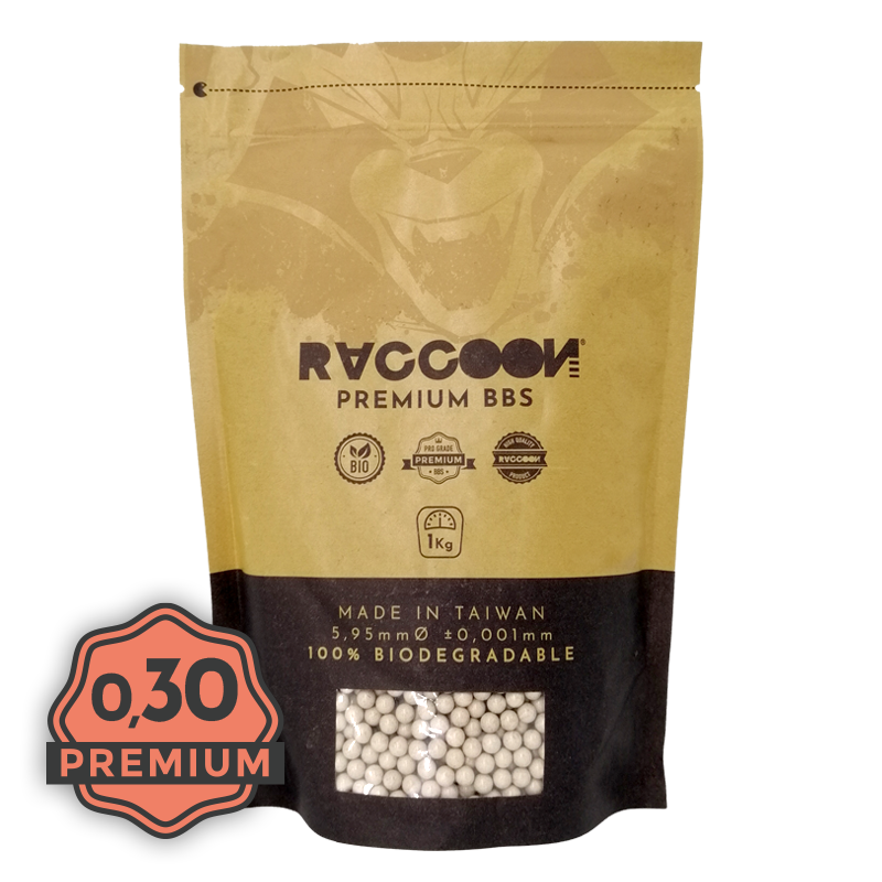 RACCOON PREMIUM BIO BBS - 0.30G 1KG