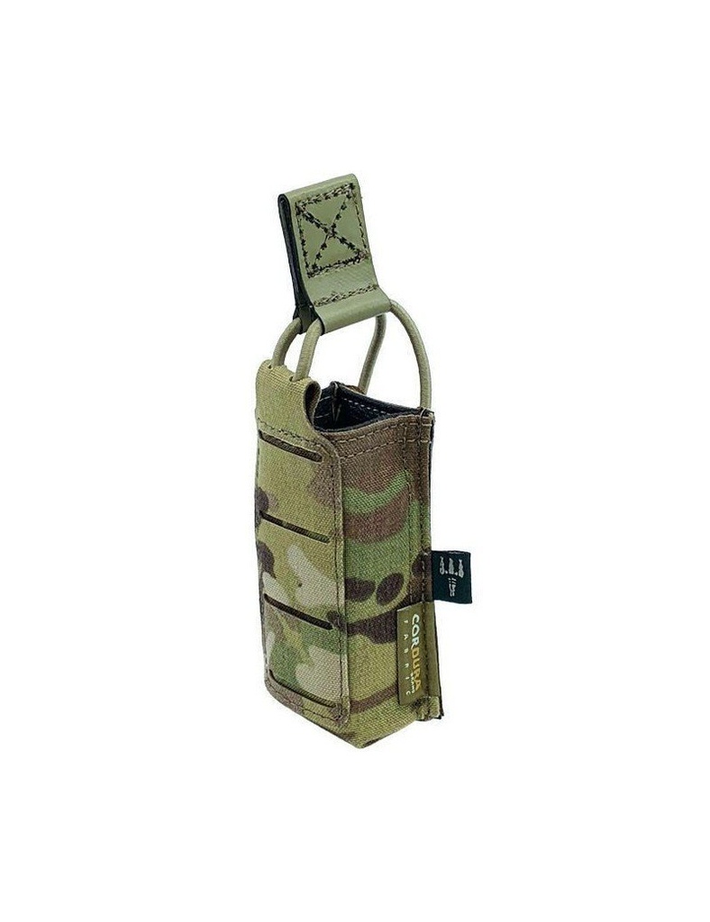 PITCHFORK OPEN SINGLE PISTOL MAGAZINE POUCH – MULTICAM