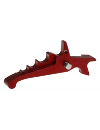 [AR017] GATILLO ALUMINIO DIENTE SIERRA ROJO PARA V2 AIR SYSTEM+