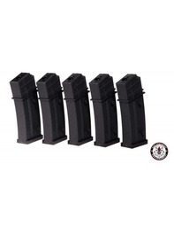 [EG08-139] PACK 5 CARGADORES110 RDS PARA GEC36 G&amp;G (G-08-139)