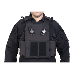 [AC12256] PLATE CARRIER FORCE MK2 BLACK DELTA TACTICS