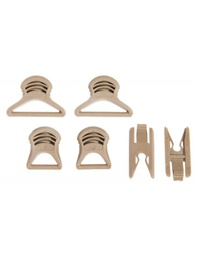 [AC12423] PACK ACCESORIOS PARA CASCO FAST CON RAIL