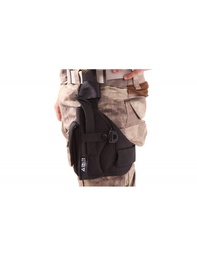 [AC12257] PISTOLERA PERNERA UNIVERSAL COMPAC ZURDO NEGRA DELTA TACTICS