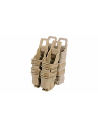 [AC12438] 4 PORTACARGADOR FASTMAG PARA PISTOLA TAN