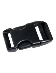 [AC12819] CONJUNTO CLIPS MACHO-HEMBRA COLOR NEGRO