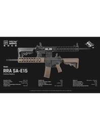 [1605] REPLICA SPECNA ARMS SA-E15 HT EDGE RRA HALF-TAN