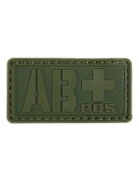 [AC12767] PARCHE PVC TIPO SANGUINEO AB+ OD EMERSON