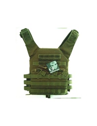 [1235] CHALECO TACTICAL ESTILO XPC RANGER GREEN