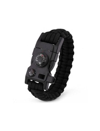 [B10E-0651] PARACORD BRACELET GEN2 NEGRO